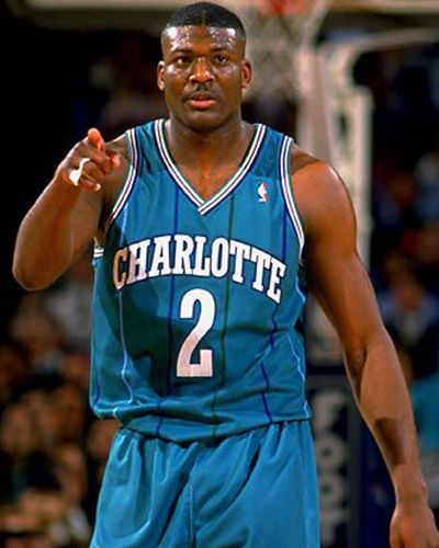 Larry Johnson N.B.A. Charlotte Hornets