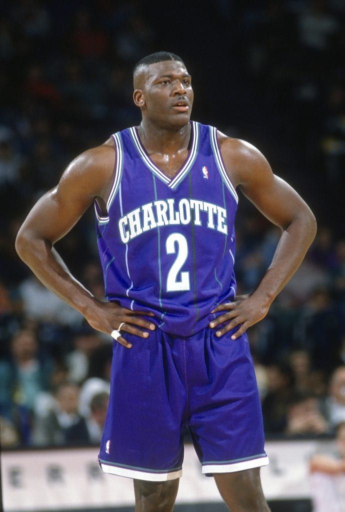 Larry Johnson N.B.A. Charlotte Hornets