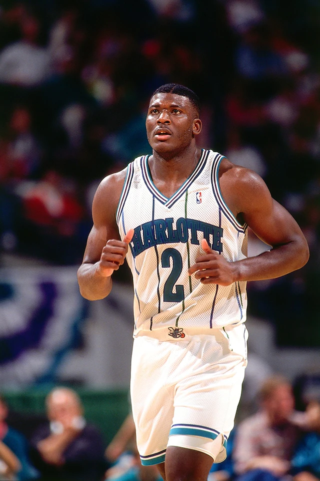 Larry Johnson N.B.A. Charlotte Hornets